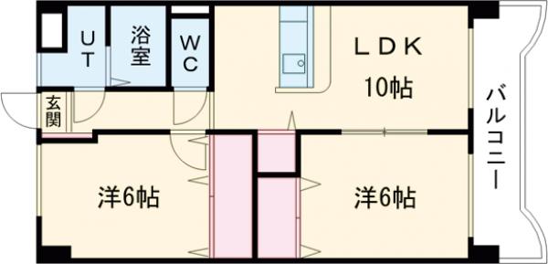 リリアコートの間取り