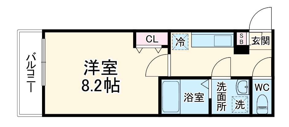 ジーメゾン指扇レーヴの間取り