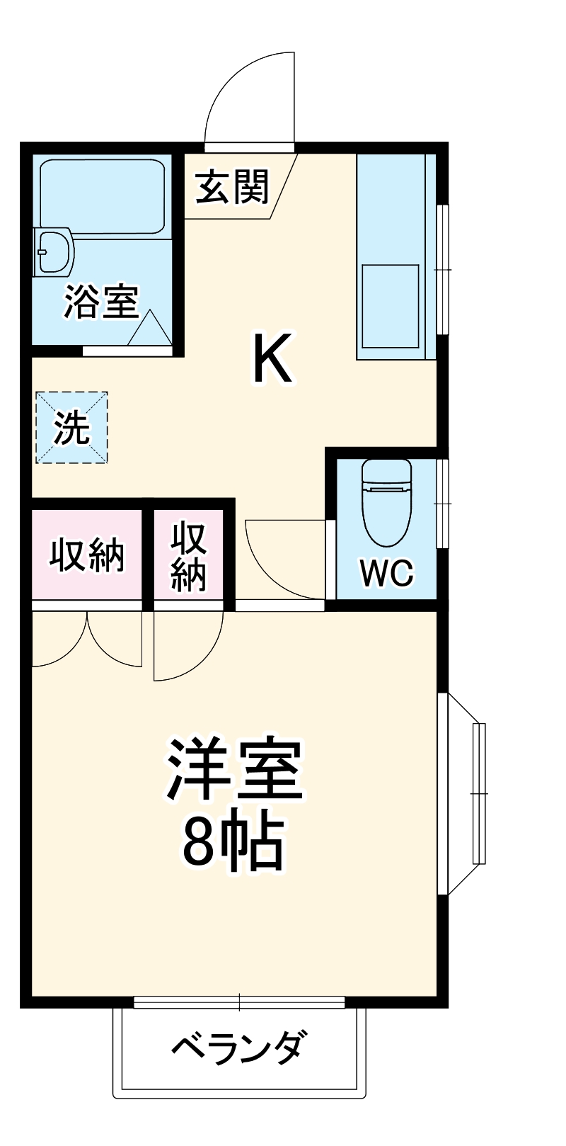 レジデンス高橋の間取り