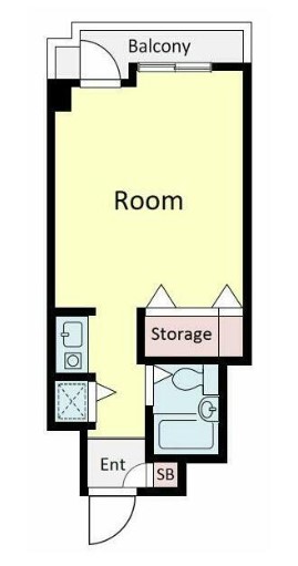 ライフルーデンス阿佐ヶ谷の間取り