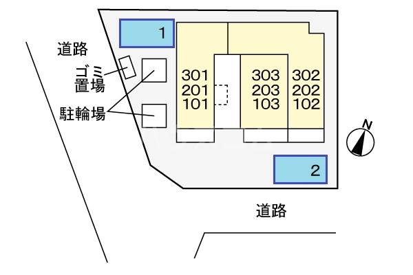 3/9 駐車場