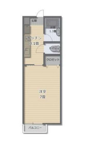 エトワールⅡの間取り