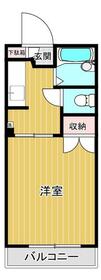 シャルマン越谷Ｂの間取り
