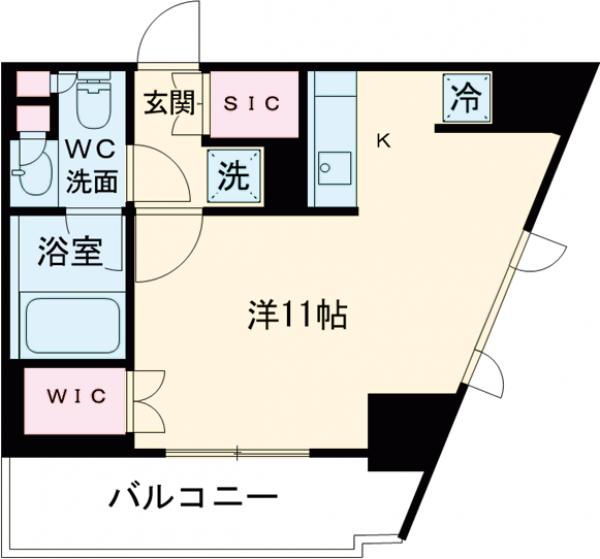 プライムメゾン板橋の間取り