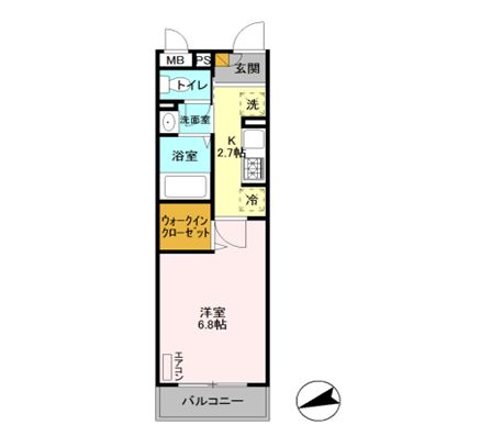 ガーデンソレイユの間取り