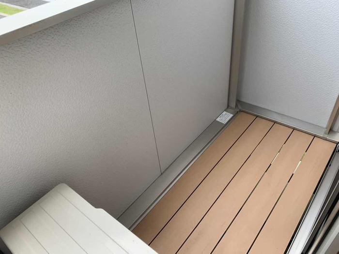 12/28 バルコニー