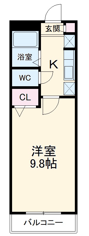 エランドール谷の間取り