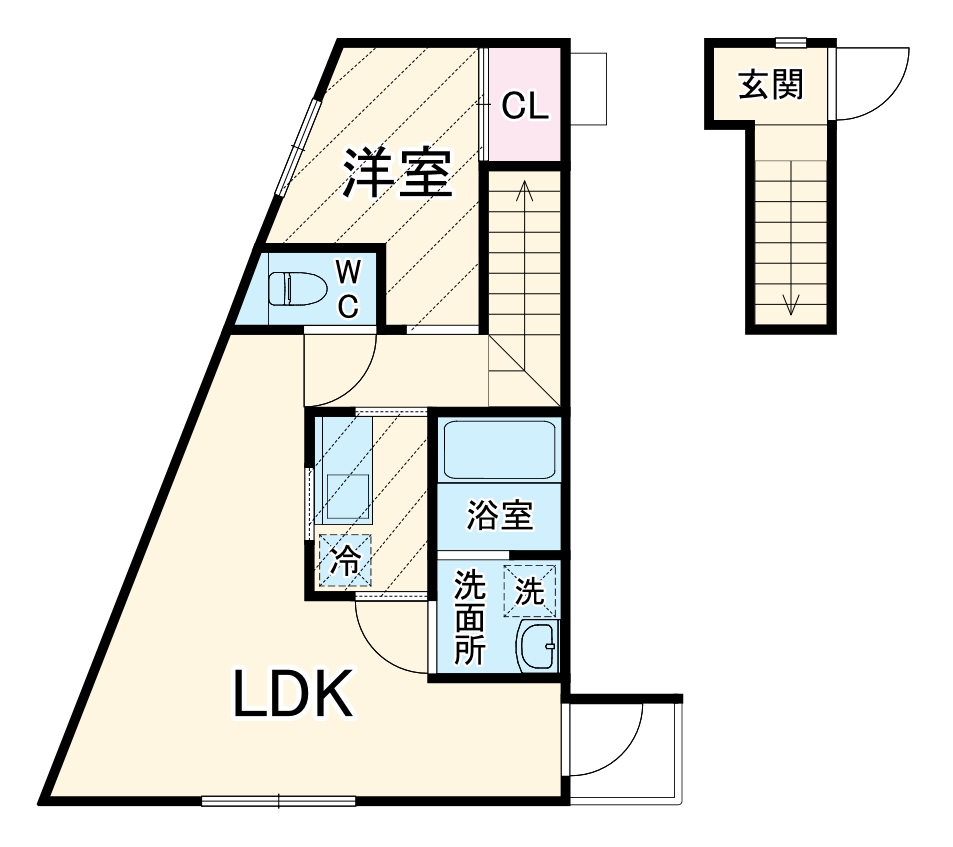 RadIAnce(レイディエンス)大府の間取り
