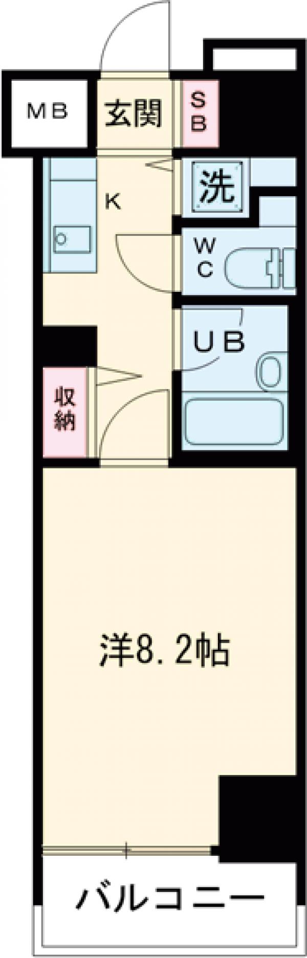 ヴェルステージ練馬Ⅱの間取り