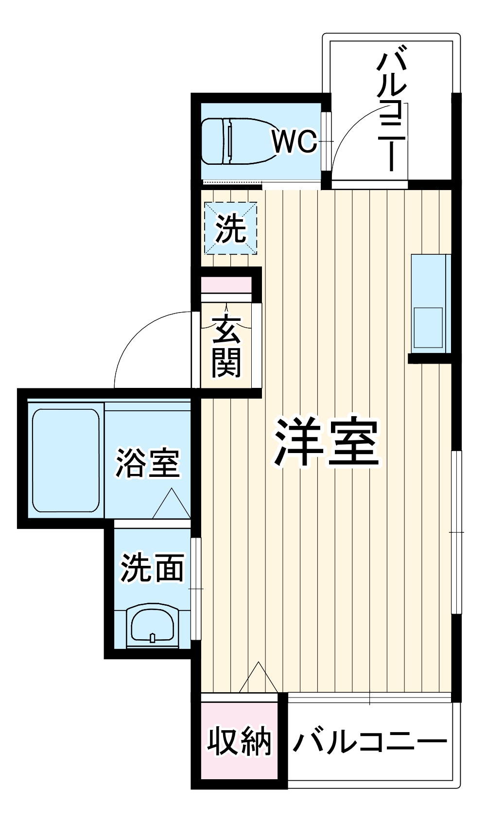 ピュア・スプリング吉野町の間取り