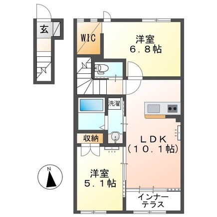 スターテラス長島の間取り