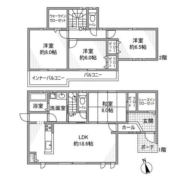 桜島町1丁目戸建の間取り