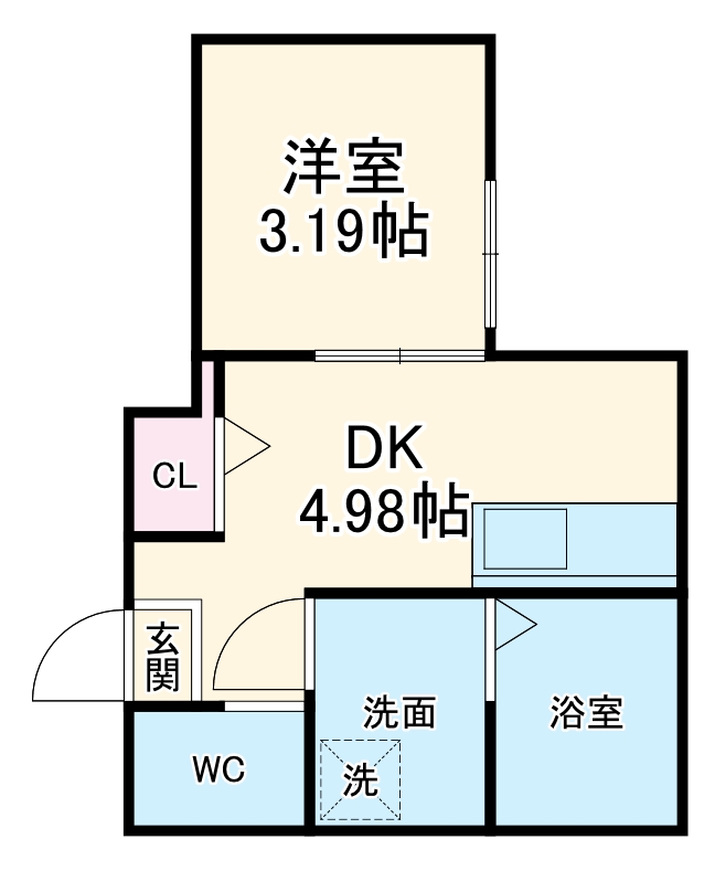 シェラトン桜の間取り