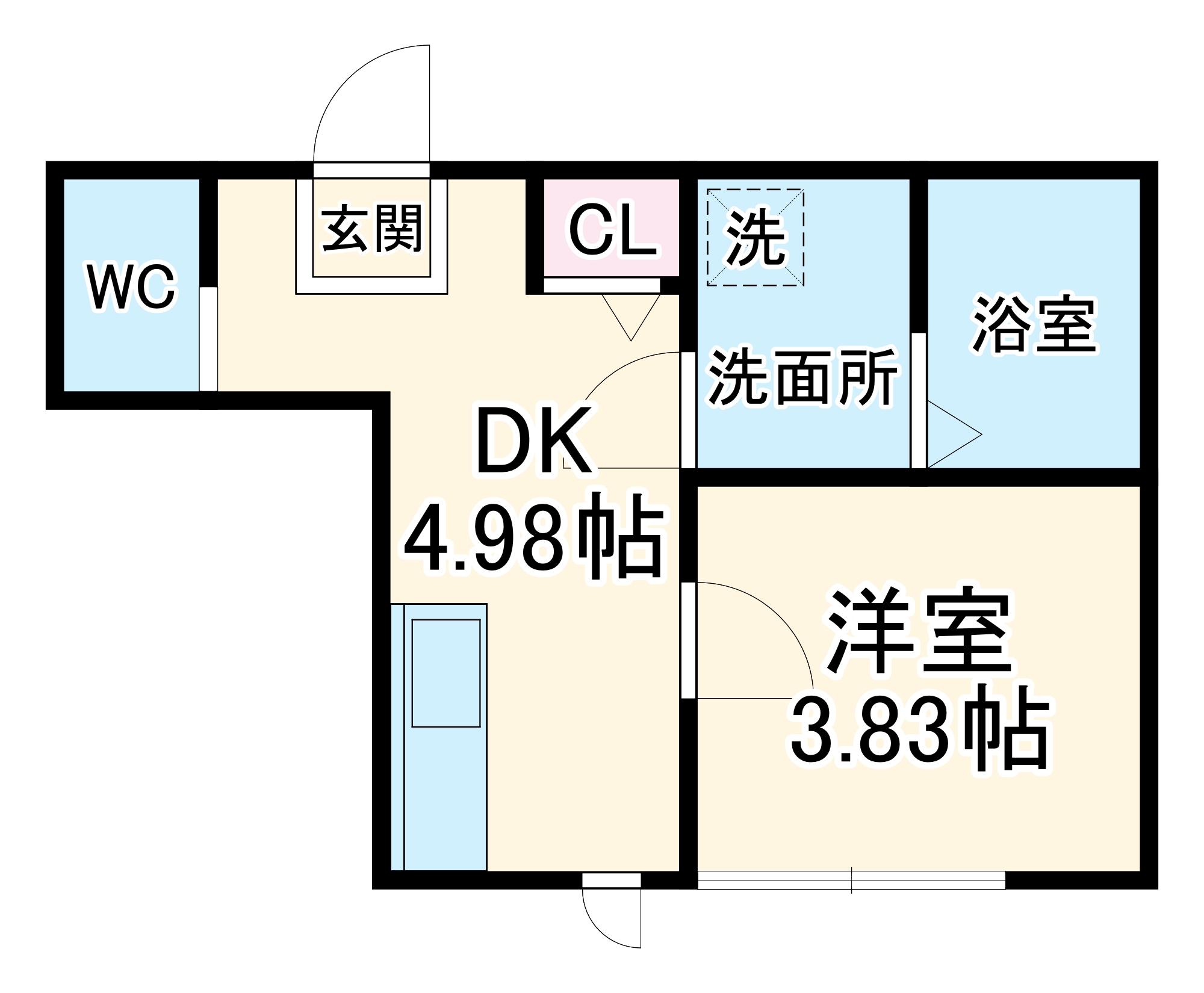 シェラトン桜の間取り