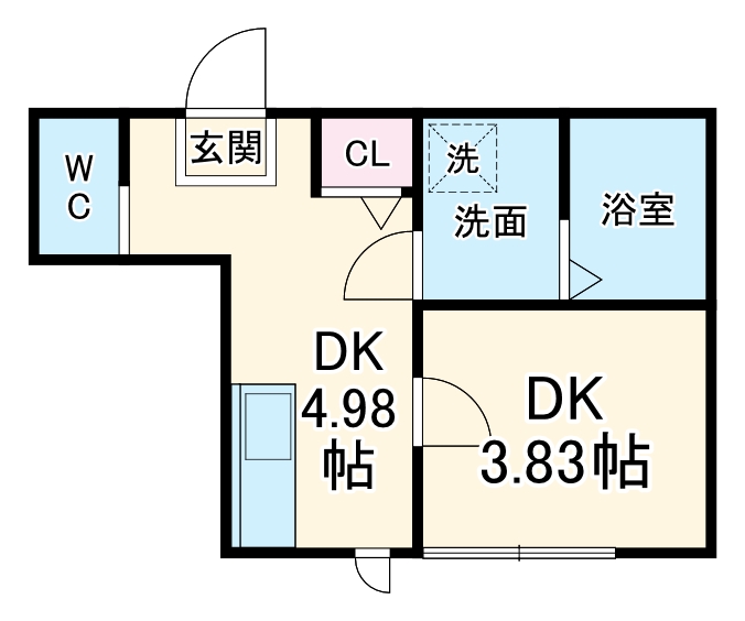 シェラトン桜の間取り
