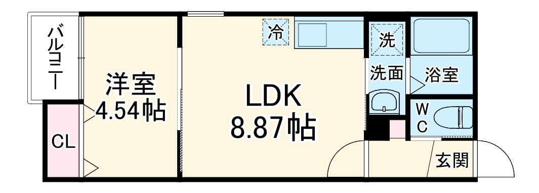 ルボア神沢の間取り