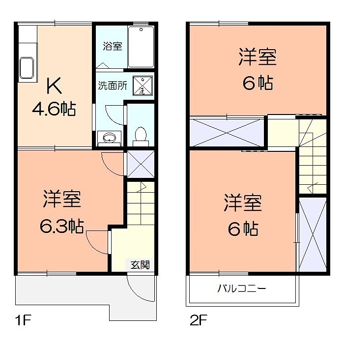 ルミエールハイツの間取り