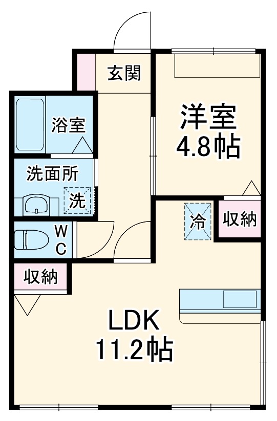 スリジェの間取り