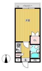 シャルマン蒲生の間取り