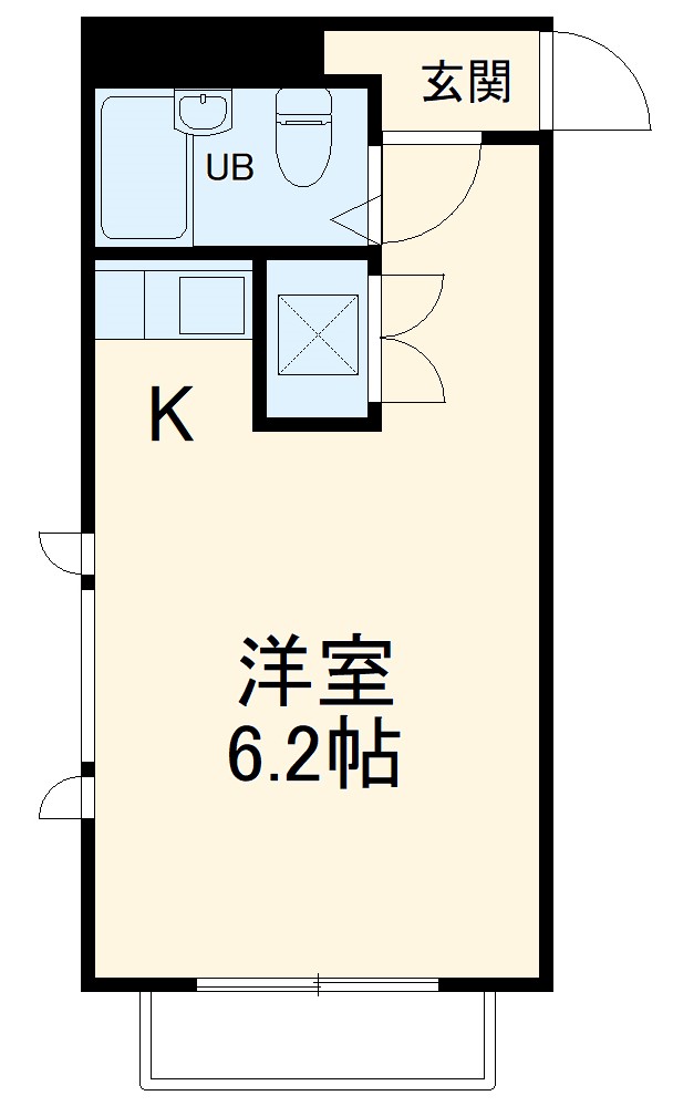 フェリース宮前平の間取り