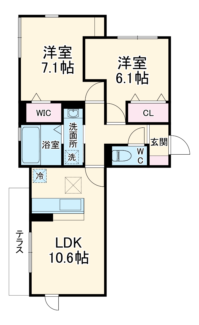 オリオンの間取り