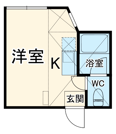 ユナイト根岸アンドレッティーの間取り
