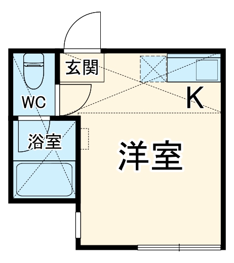 ユナイト根岸アンドレッティーの間取り