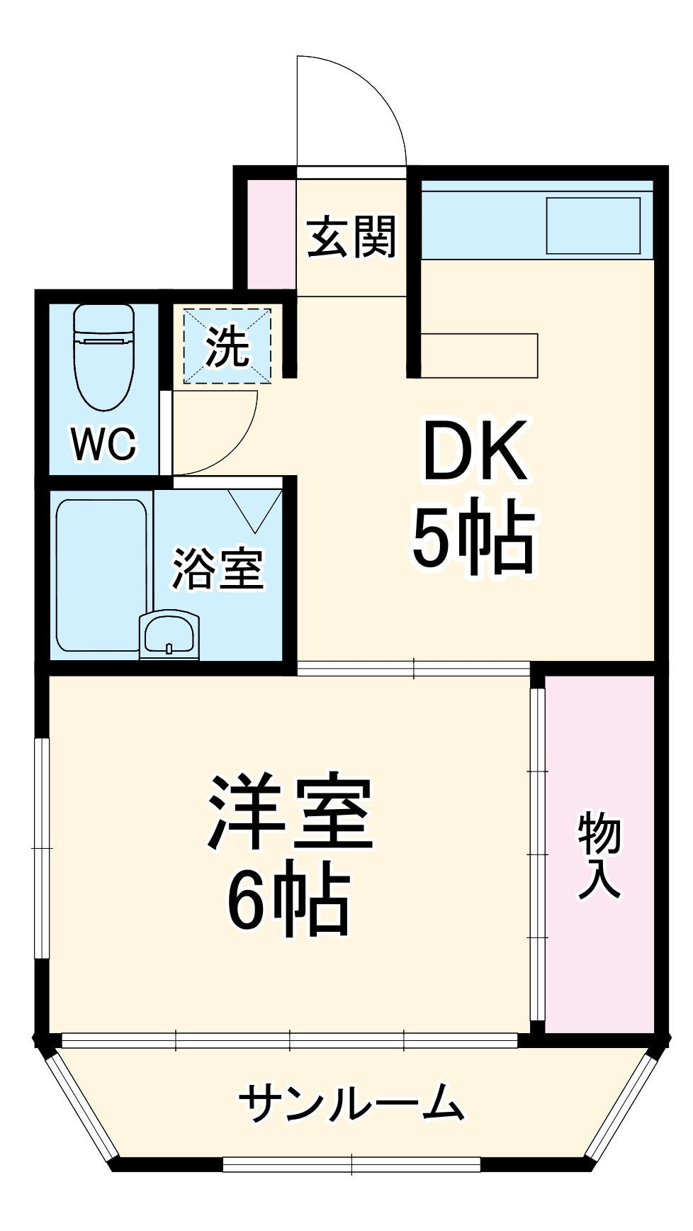 リビエール・N弐番館の間取り