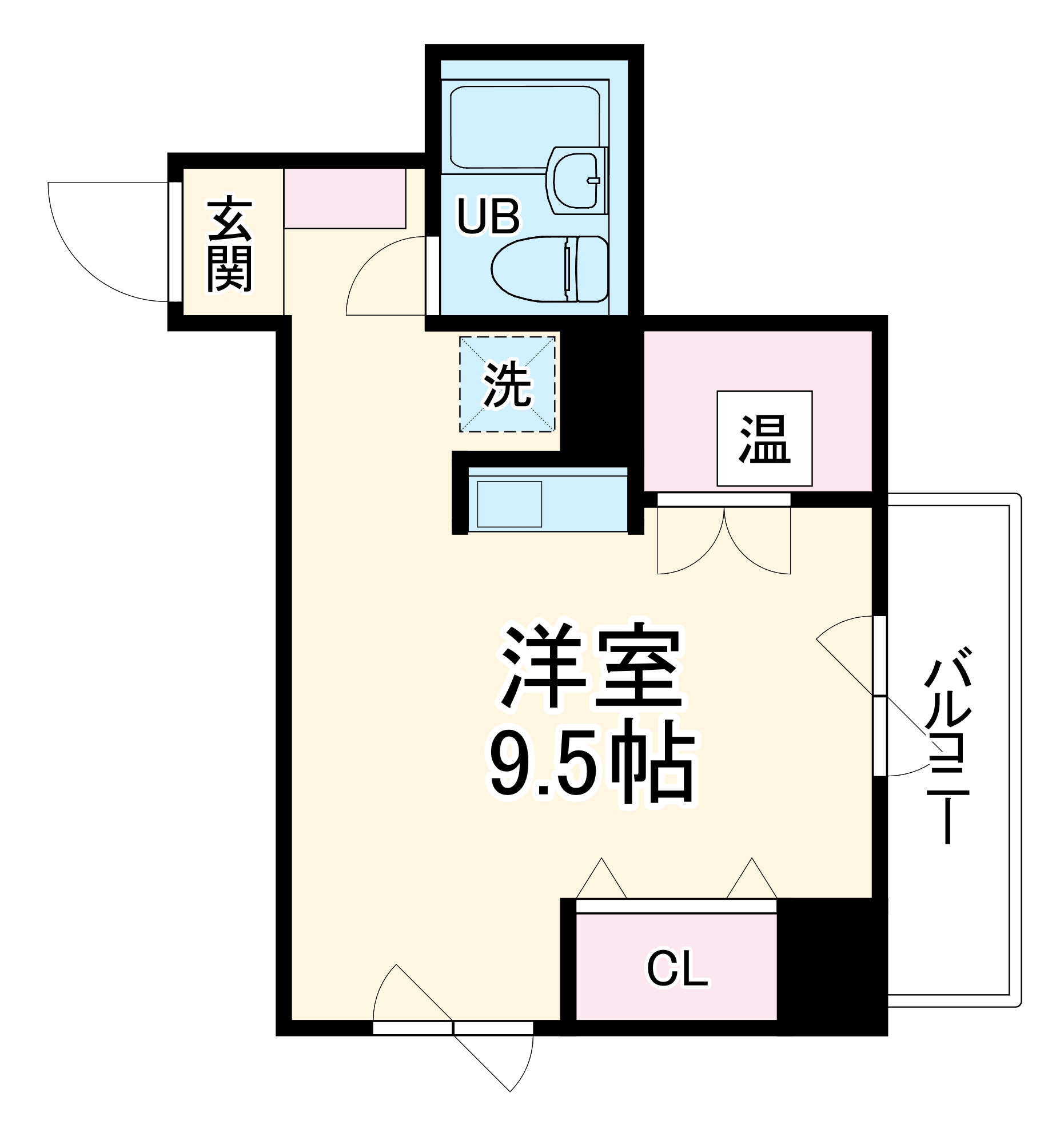 シャトレーイン横浜の間取り