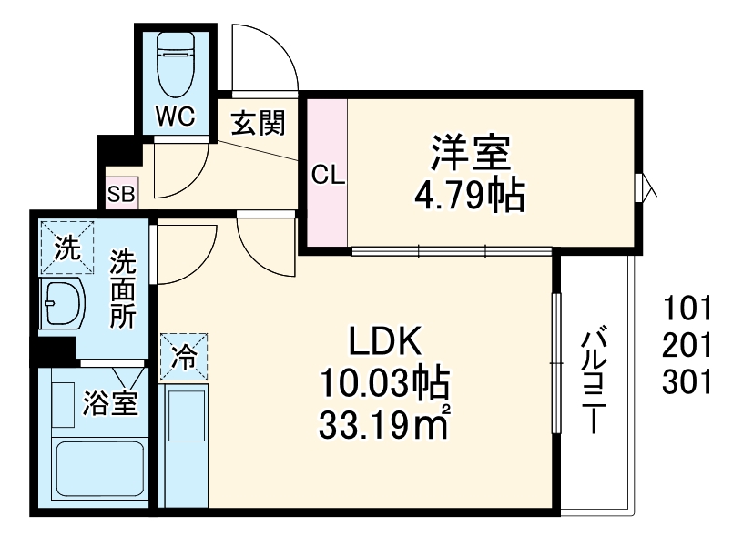 GRADUS辻堂神台の間取り