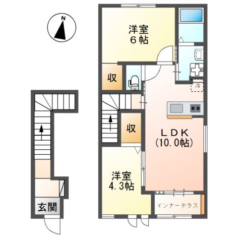ラグーザⅠの間取り