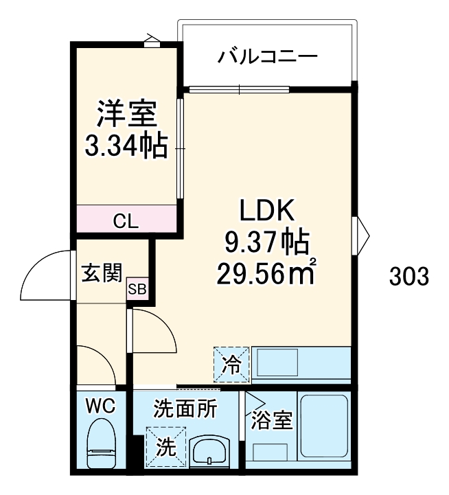 GRADUS都賀の間取り