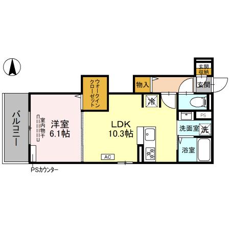 ディル西京極の間取り