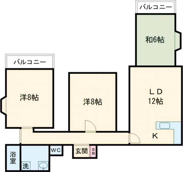 ＭＡＹビルの間取り