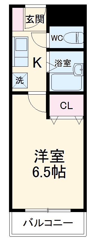 プラザハイツ見付山の間取り