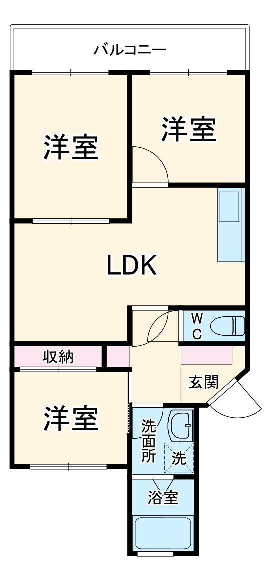 アゼリアハイツの間取り