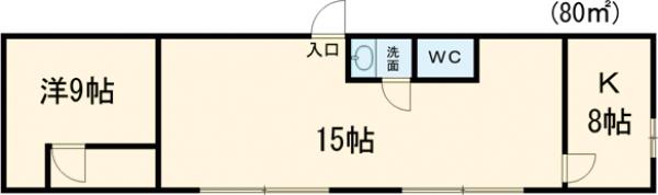 パークサイドハイツの間取り