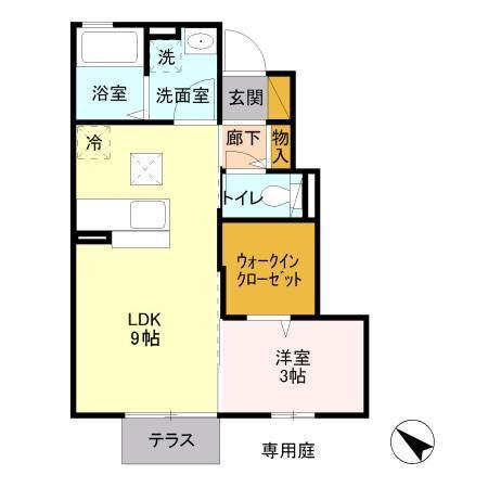 クレアの間取り