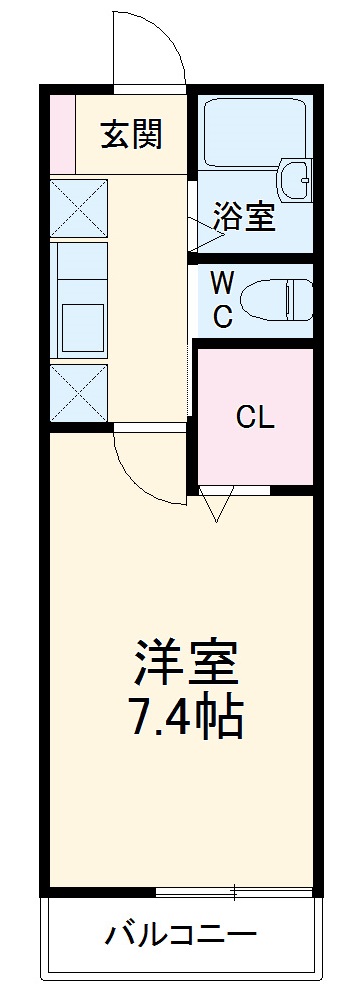 湘南ビーチハイムの間取り