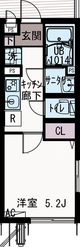 イクシオ国分北の間取り