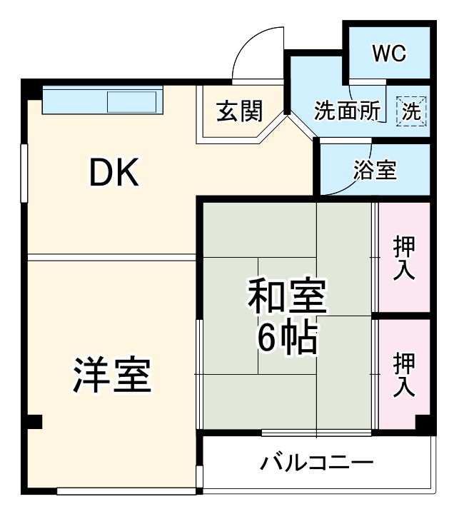 宮田ビルの間取り