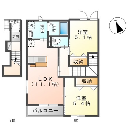 キンモクセイの間取り