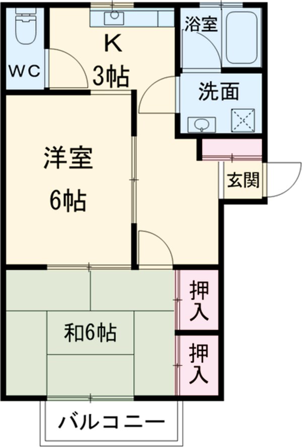 カサベルデ市原の間取り
