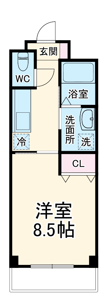 ソラナ宮本の間取り