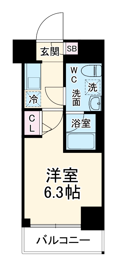 RELUXIA GRANDE 横濱吉野町の間取り