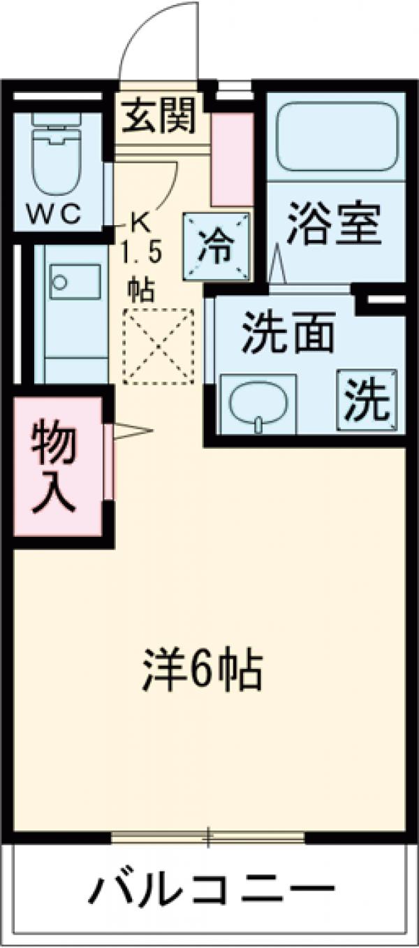 ジュネス西新井の間取り