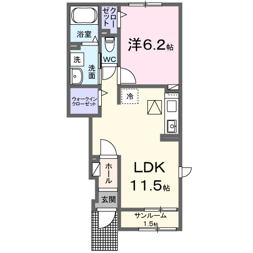 TN.com.Ⅳの間取り