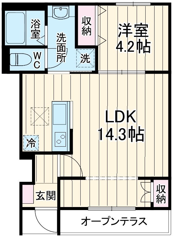 Apaiser(アペゼ)の間取り