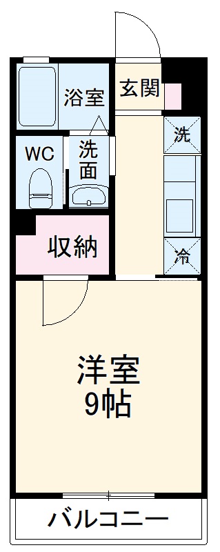 ヴィラ御園の間取り