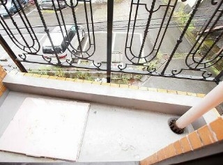 12/25 バルコニー